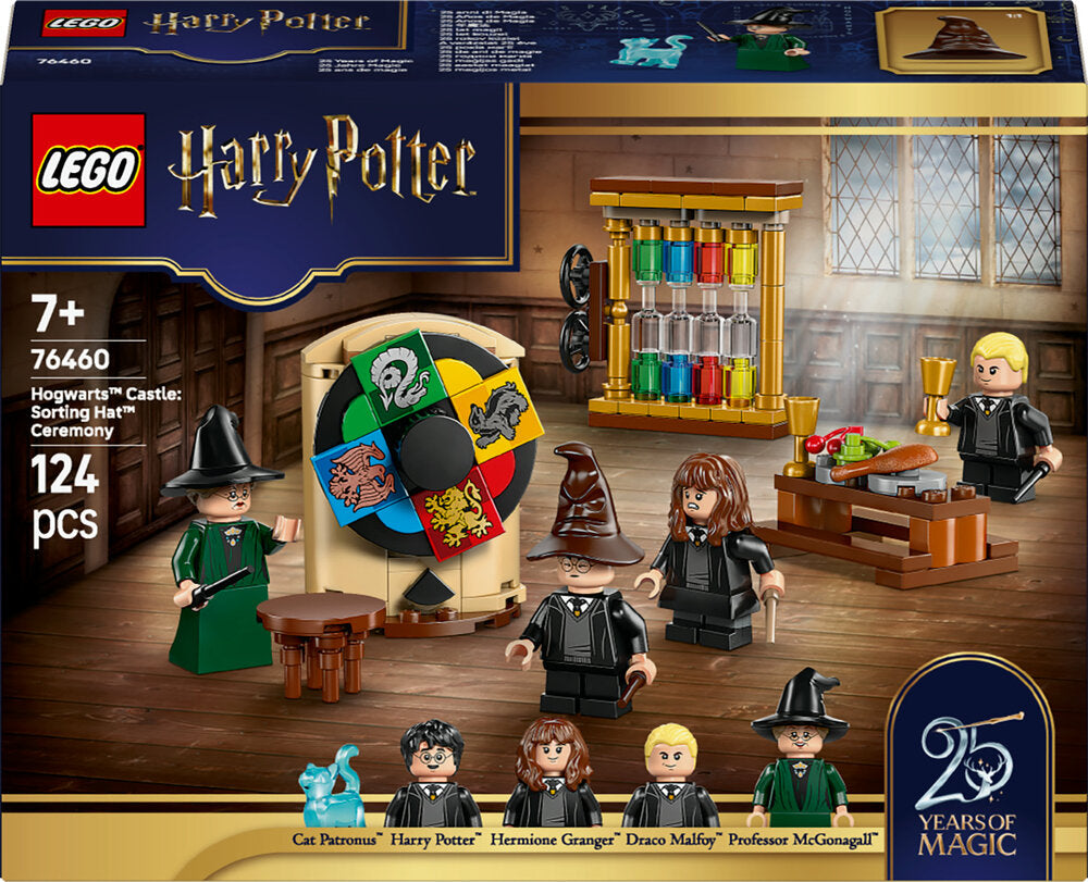 D2 76460 LEGO Harry Potter™ Hogwarts™-slottet: Fordelingshat-ceremoni