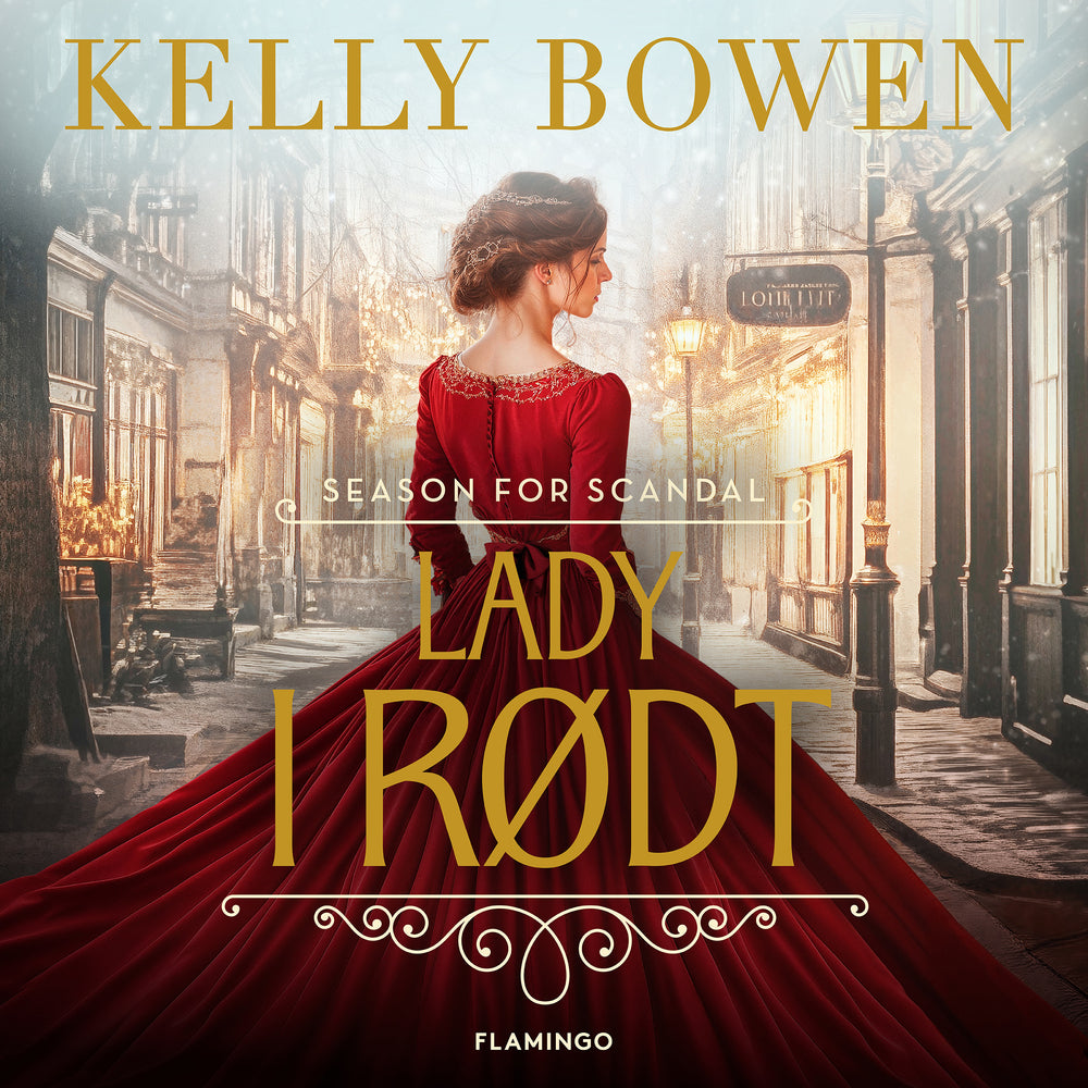 Lady i rødt