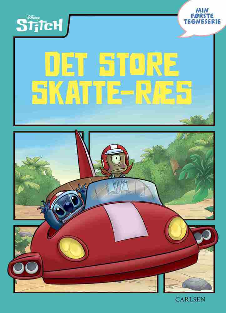 Min første tegneserie: Stitch - Det store skatteræs