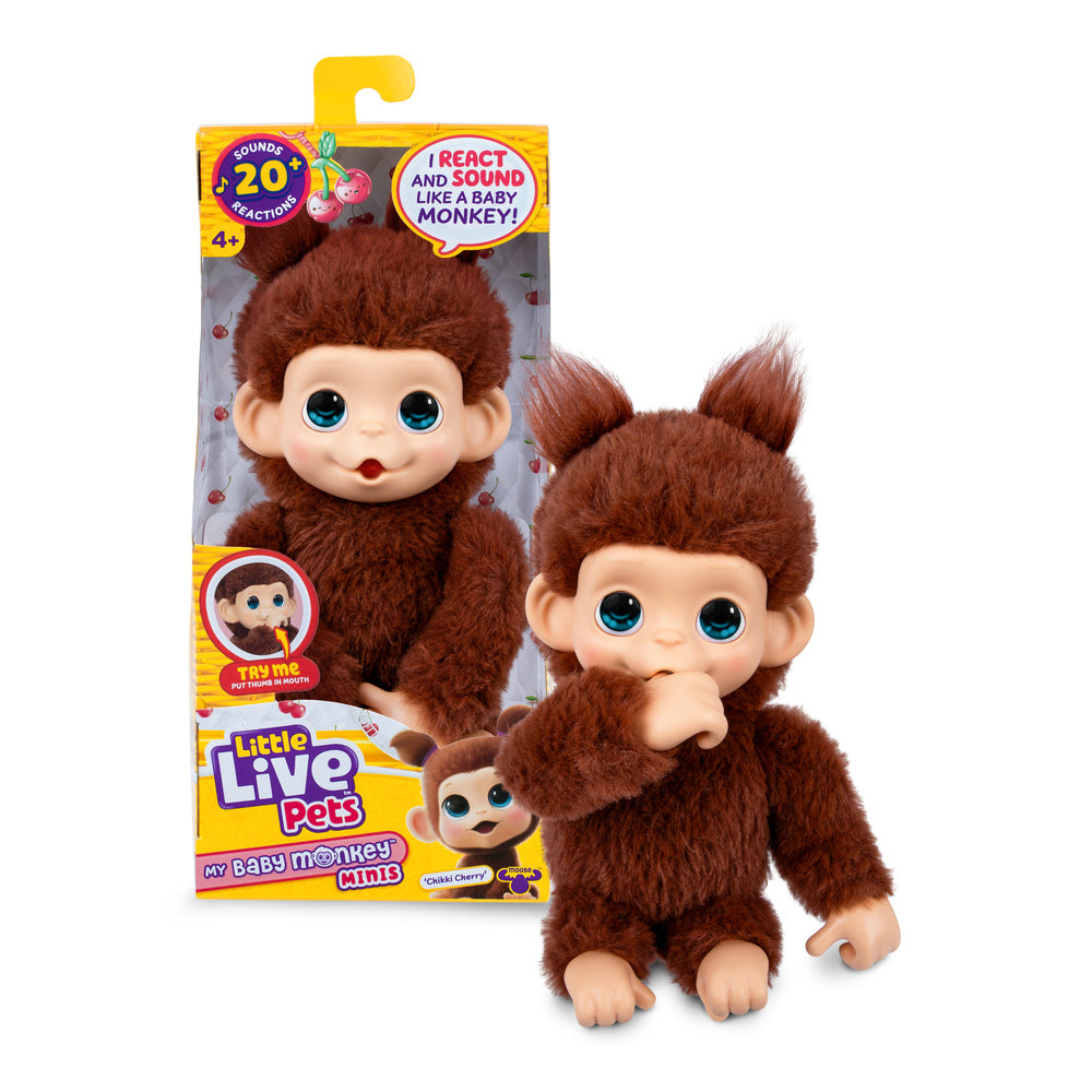 Little Live Pets My Baby Mini Monkey Ass
