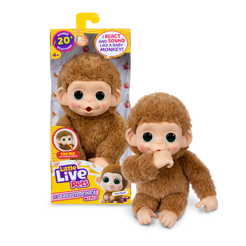 Little Live Pets My Baby Mini Monkey Ass