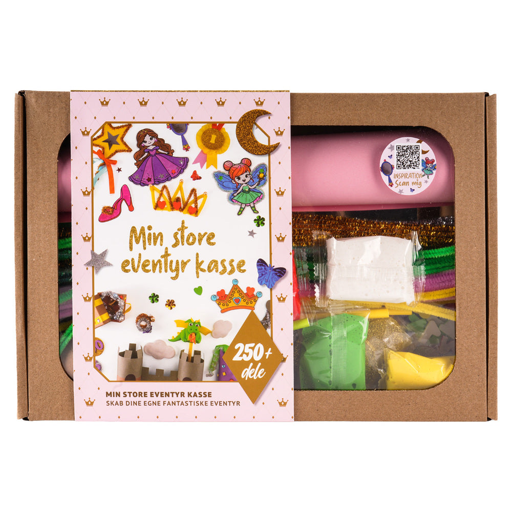 Krea Hobbyboks Diy Min Store Eventyr Kuffert M/250 Dele