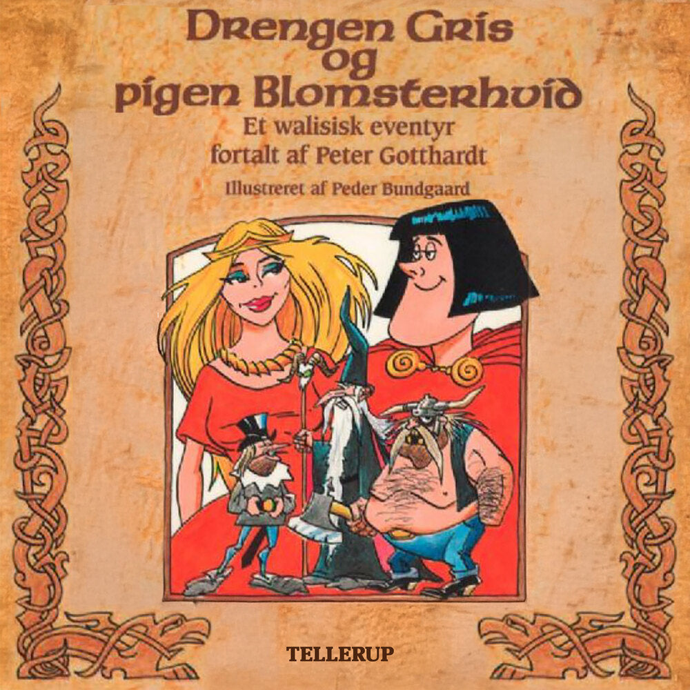 Drengen Gris og pigen Blomsterhvid