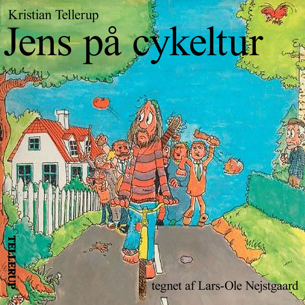 Jens på cykeltur