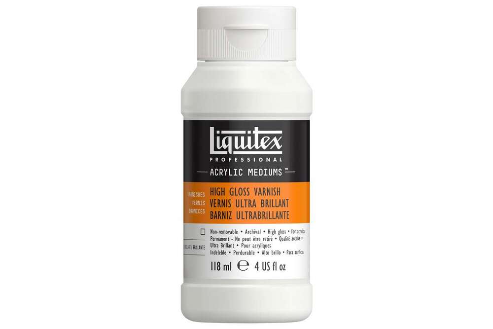 D1 Acrylic medium high gloss varnish 118ml