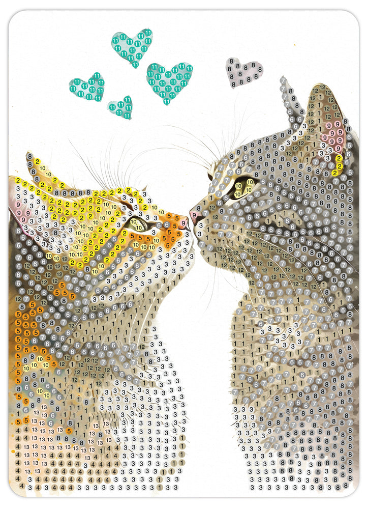 Diamond Art Katte 13X18Cm