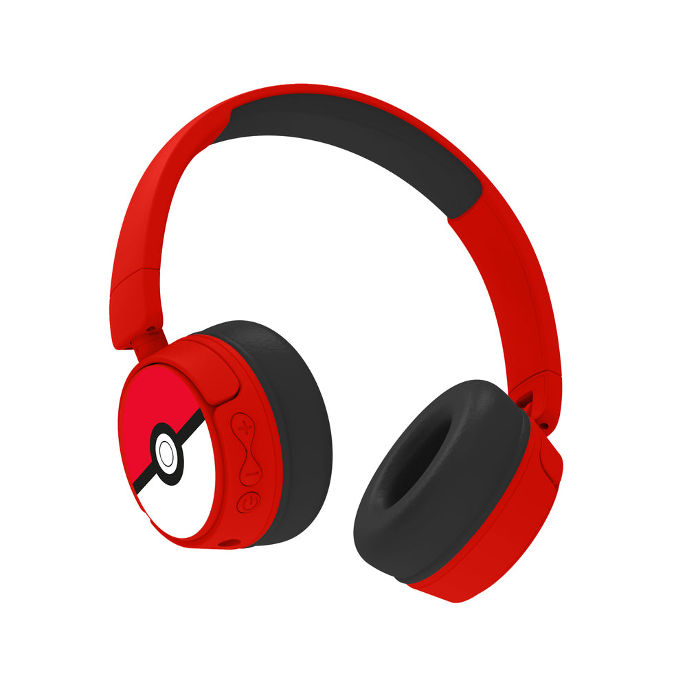 Pokemon høretelefoner til børn, rød