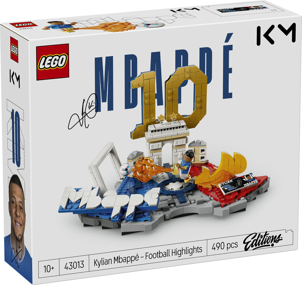 LEGO Editions Football 43013 Kylian Mbappé – fodboldhøjdepunkter