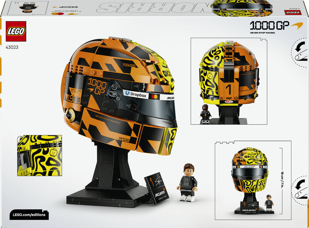 LEGO Editions Formula 1 43023 McLaren Mastercard F1® Team Lando Norris-hjelm