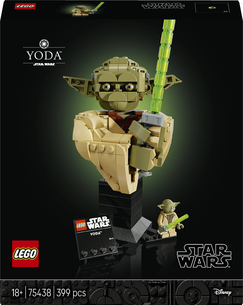 D2 LEGO Star Wars 75438 Yoda™-buste
