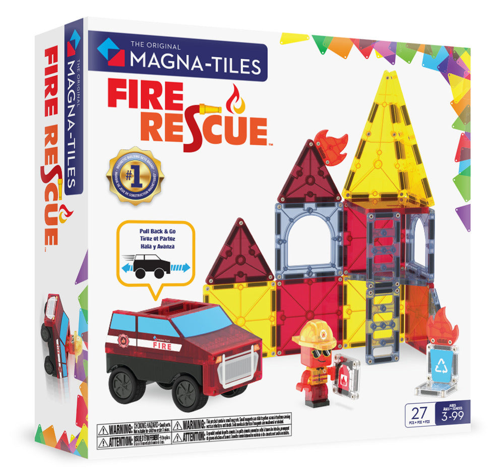 Magna-Tiles Fire rescue 27 dele