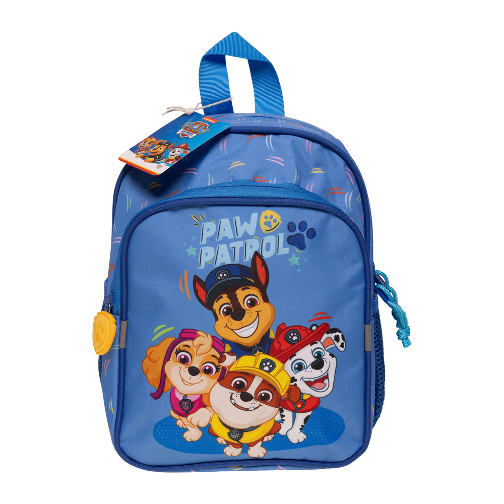 Paw Patrol Lille rygsæk med 2 lommer, 2 mesh side lommer