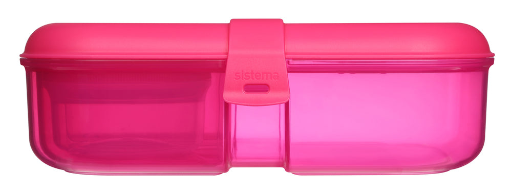 Madkasse Sistema Ribbon Lunch pink 1,1L