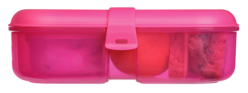 Madkasse Sistema Ribbon Lunch pink 1,1L