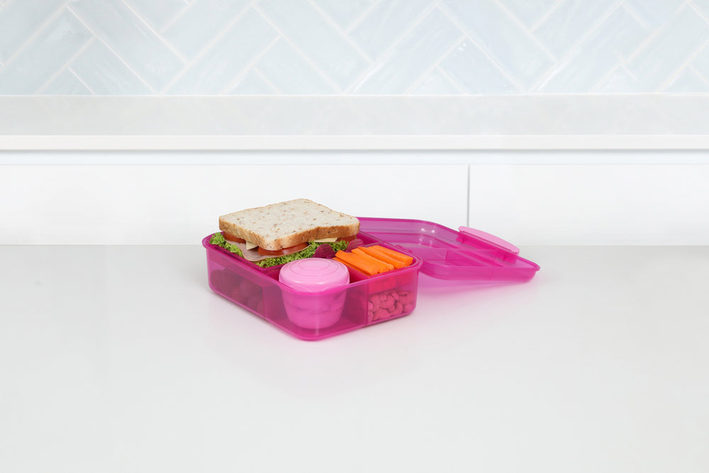 Madkasse Sistema Bento Lunch pink 1,65L