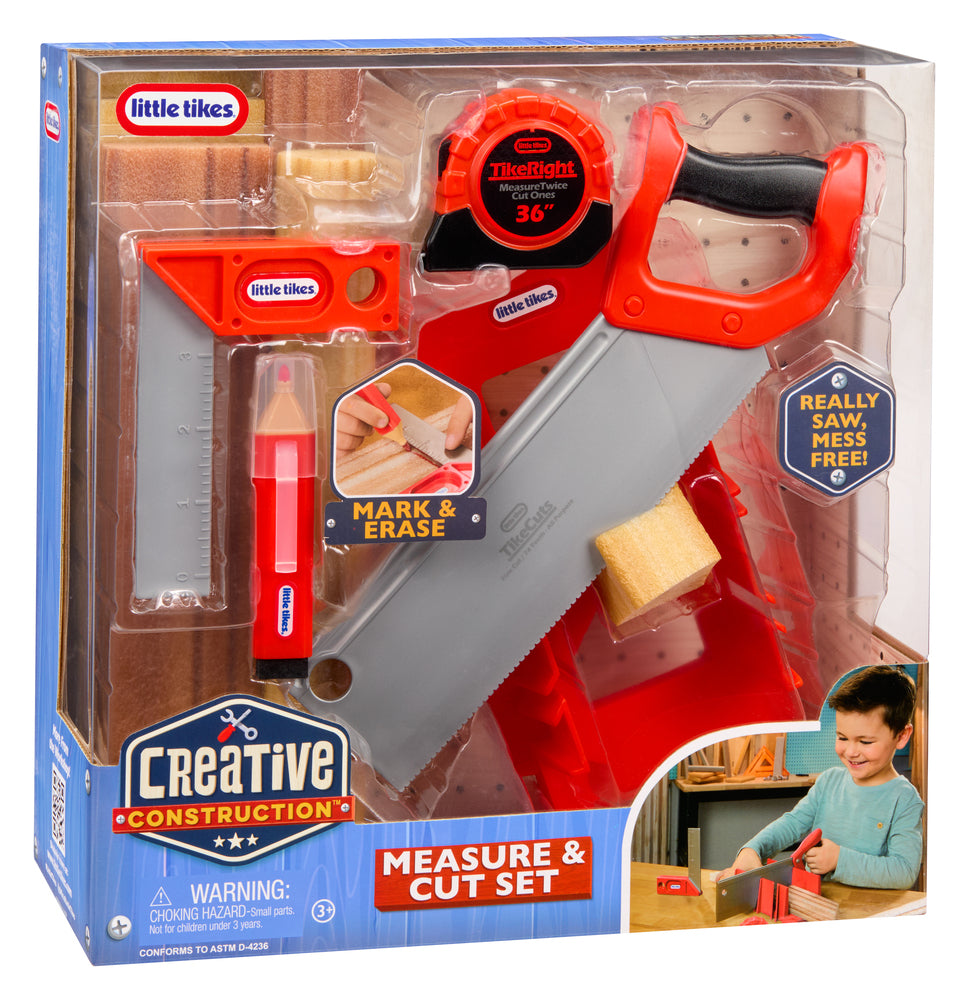 Little Tikes Creative Construction måle- og savesæt