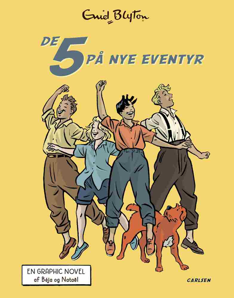 De 5 på nye eventyr (3) - graphic novel