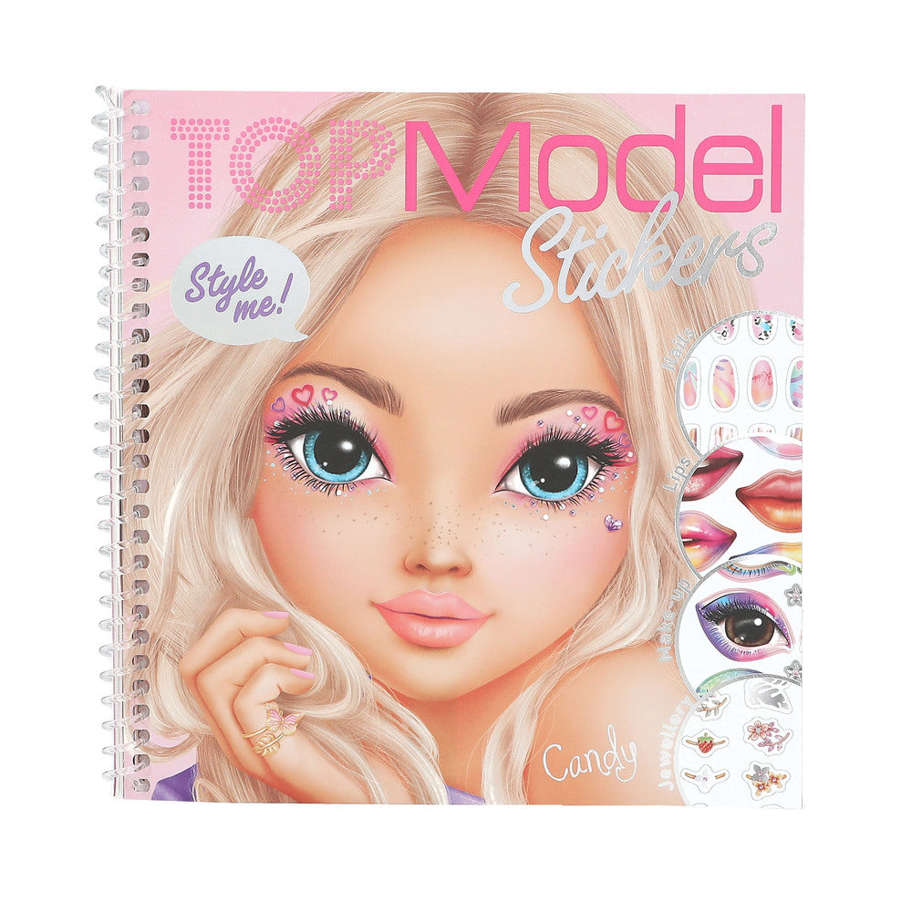 Topmodel Dress Me Up Face Stickerbog