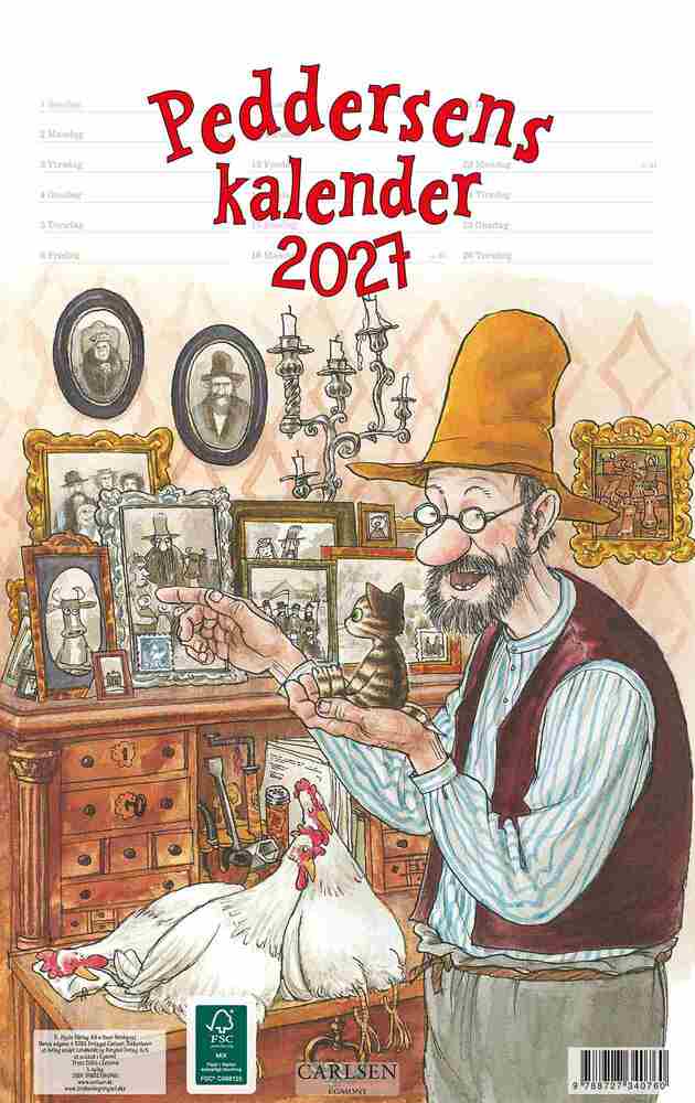 Peddersens kalender 2027