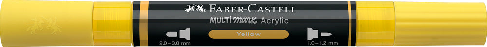 Multimarker Akryl Faber Castell SP 108 Yellow m. 2 spids