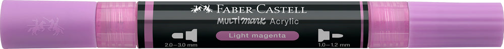 Multimarker Akryl Faber Castell SP 119 Lightmagenta m. 2 spids