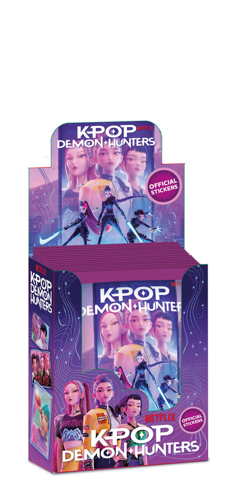 K-Pop Demon Hunters stickers, 5 pak ass