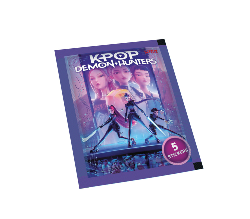 K-Pop Demon Hunters album med 2 blind bags