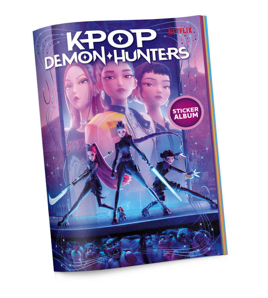 K-Pop Demon Hunters album med 2 blind bags