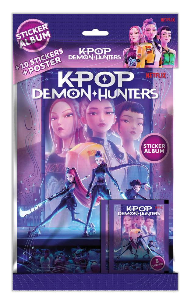 D1 K-Pop Demon Hunters album med 2 blind bags