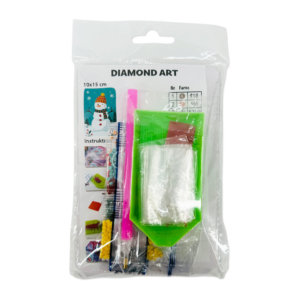 Diamond Art Snemand 10 X 15 Cm