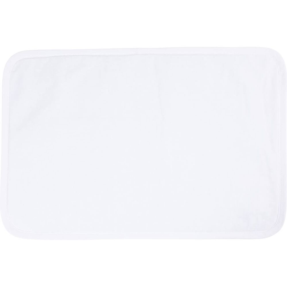 Dækkeservietter Hvid 30X45 Cm 2 Stk Bomuld