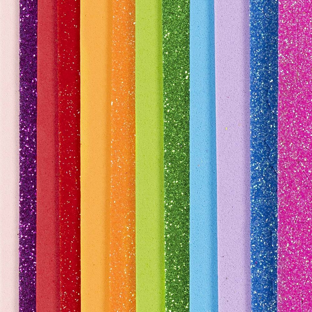 Mosgummi Colorful 14X25 Cm 12 Ark