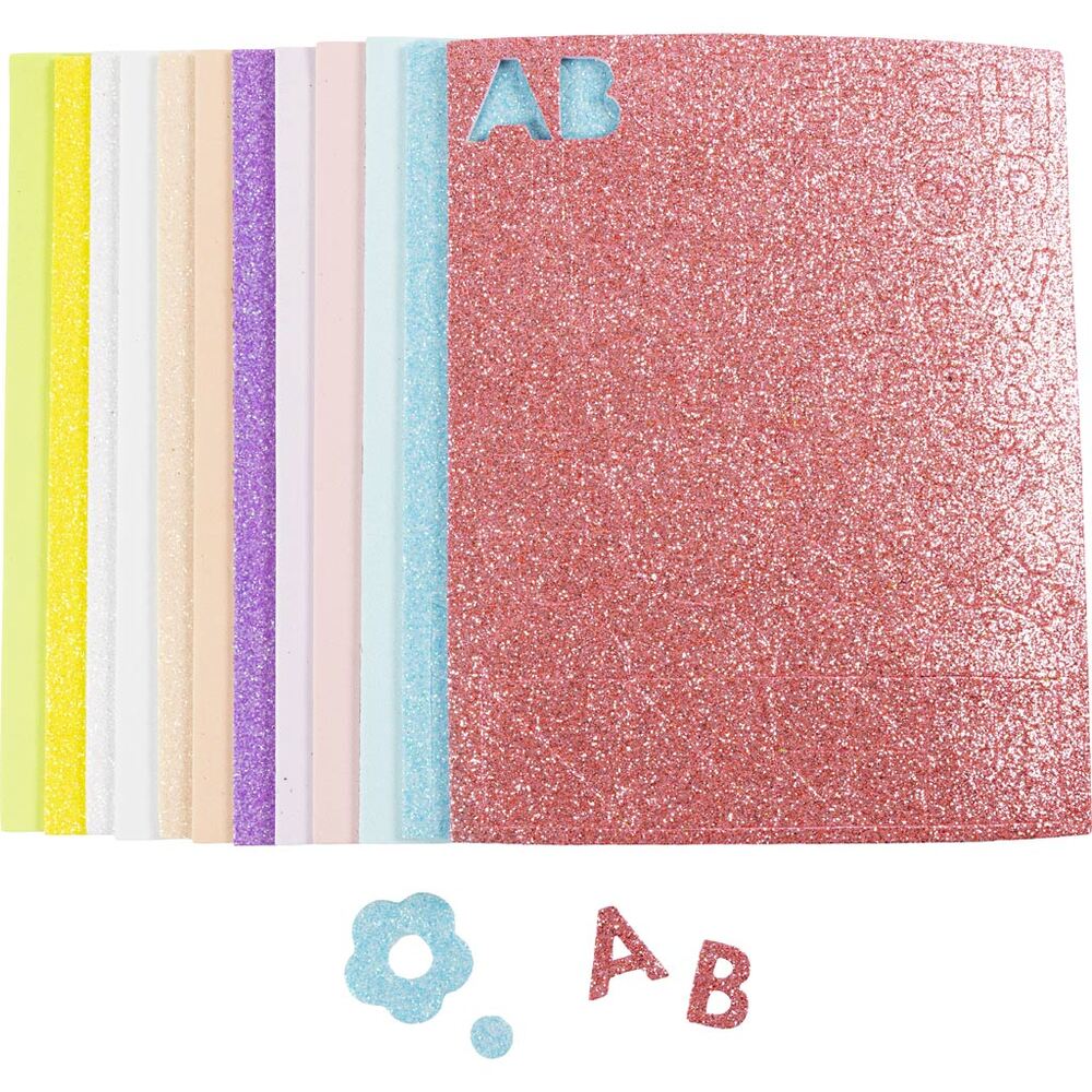 Mosgummi Pastelfarver 14X25 Cm 12 Ark