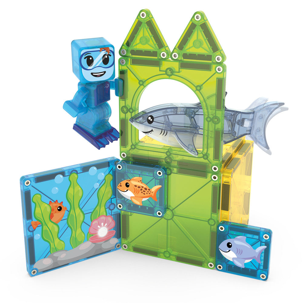 MAGNA-TILES Shark Dive 13 dele