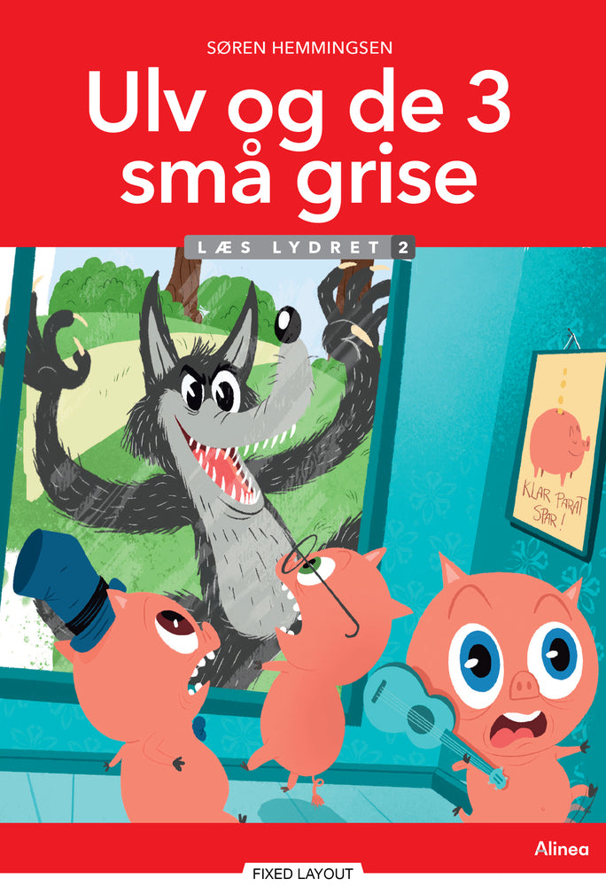 Ulv og de 3 små grise, Læs lydret 2