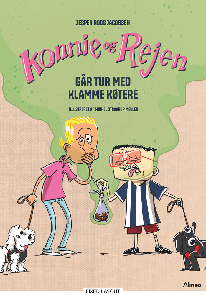 Konnie og Rejen går tur med klamme køtere, Rød Læseklub