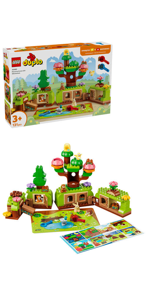 LEGO DUPLO Town 10480 Oplevelsesskov med vilde dyr