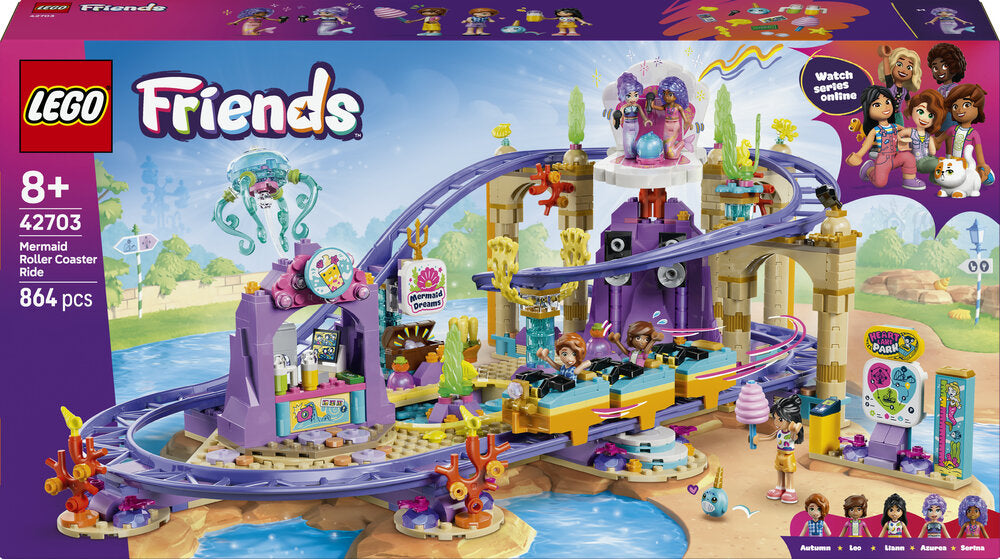 LEGO Friends 42703 Havfrue-rutsjebane
