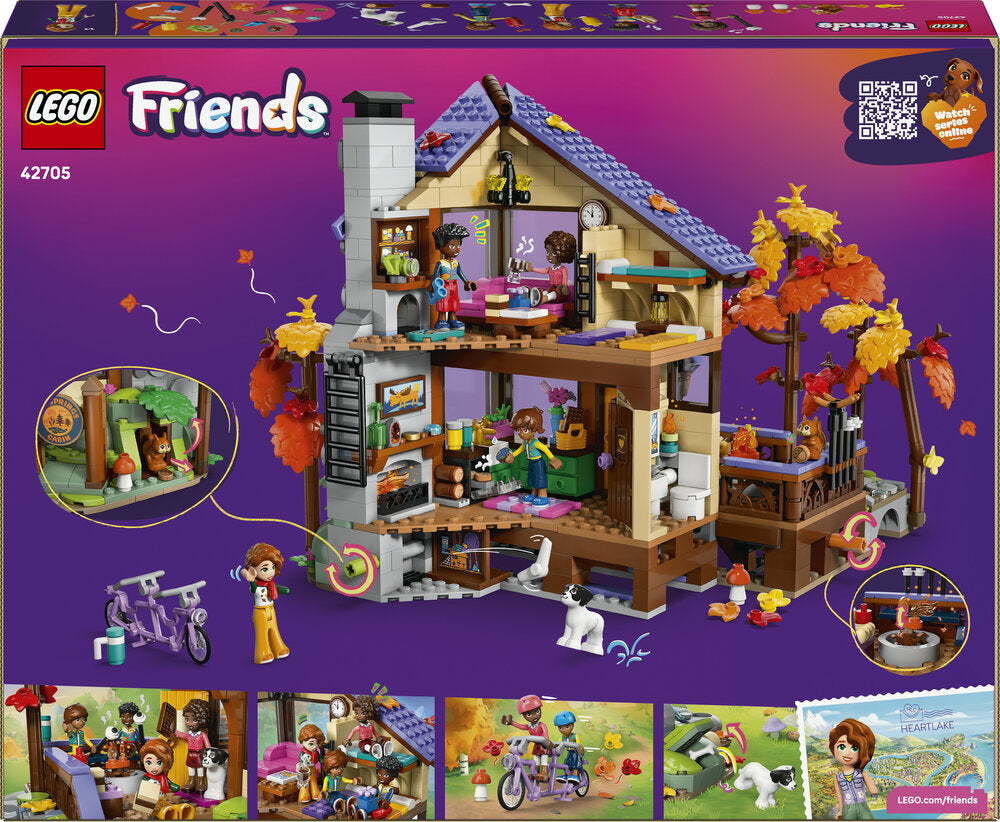LEGO Friends 42705 Hyggelig efterårs-skovhytte