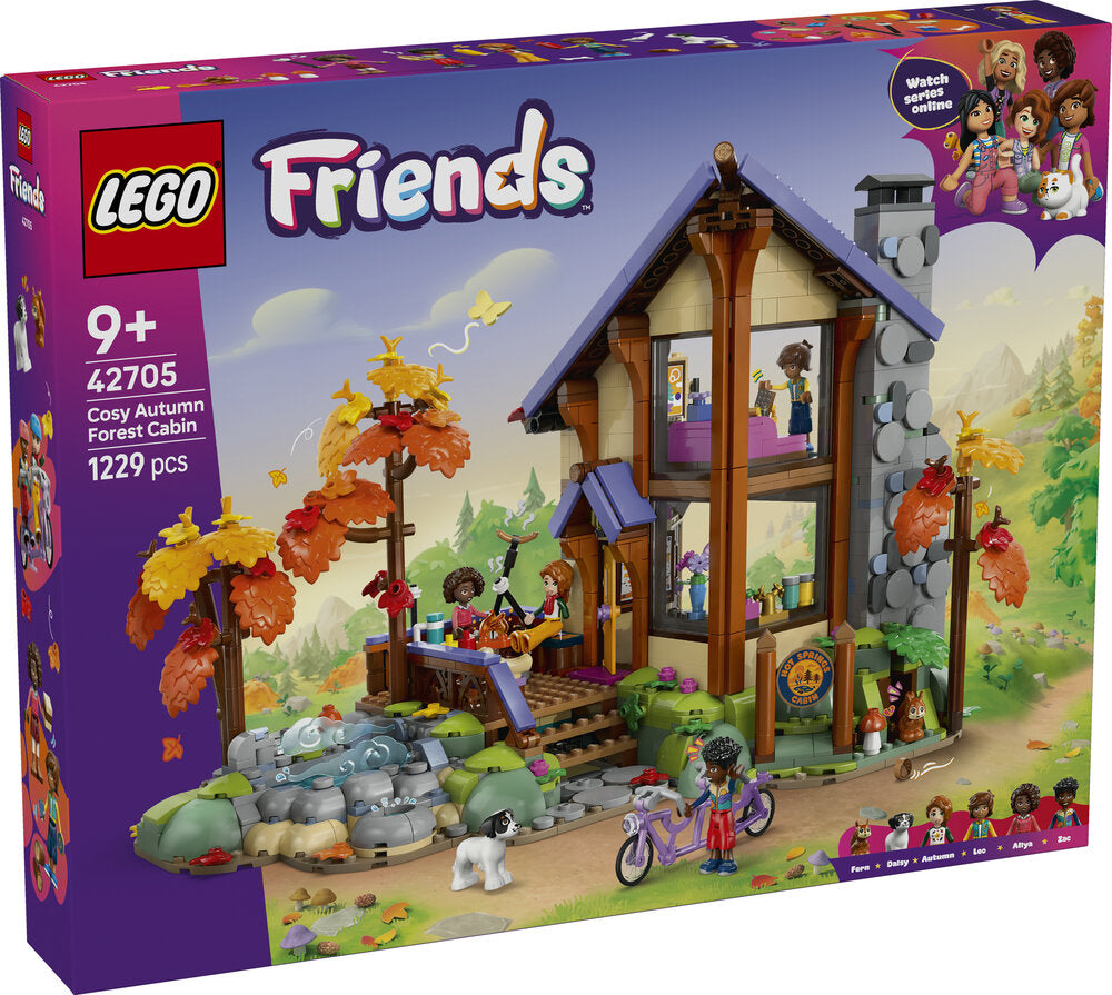 LEGO Friends 42705 Hyggelig efterårs-skovhytte