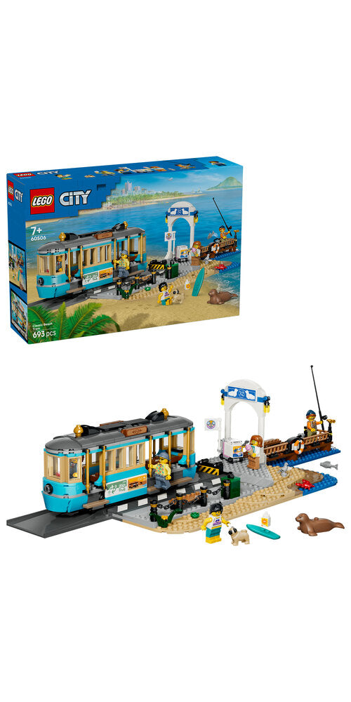 LEGO City 60506 Klassisk sporvogn med strandstop