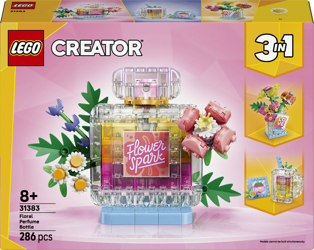 LEGO Creator 31383 Blomsterpynt: Parfumeflaske
