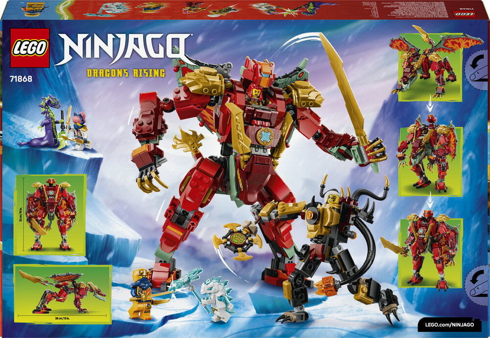 LEGO Ninjago 71868 Wyldfyres forvandlingsdrage-mech