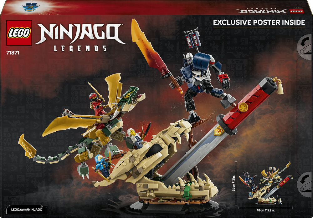 LEGO Ninjago 71871 Kampen ved Drageklingen