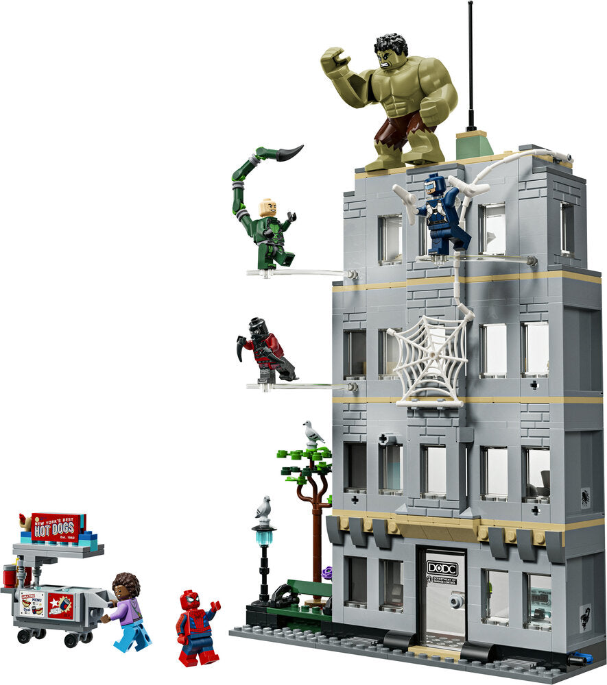 LEGO Super Heroes 76350 Spider-Man mod Hulk – episk opgør