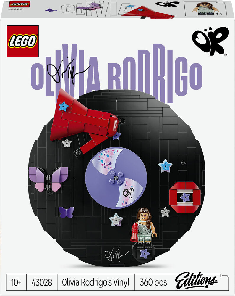 LEGO Editions Music 43028 Olivia Rodrigos vinyl