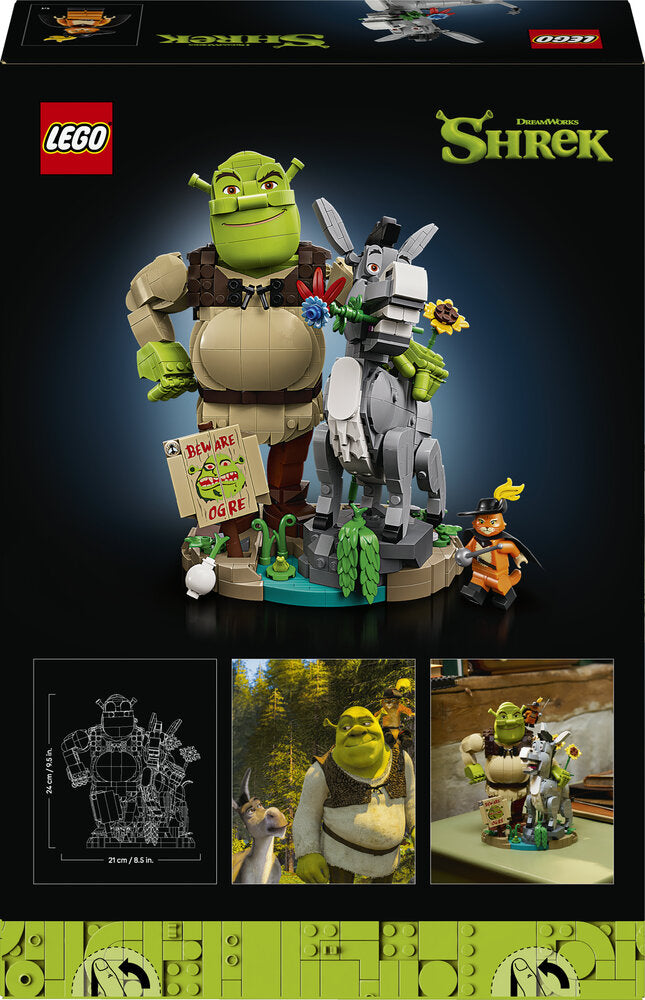 LEGO Shrek 72423 Shrek, Æsel og Den bestøvlede kat