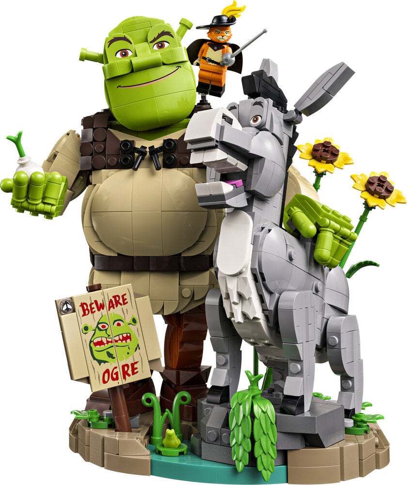 LEGO Shrek 72423 Shrek, Æsel og Den bestøvlede kat