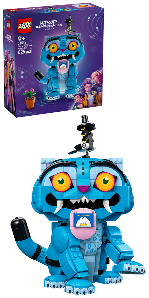 LEGO KPop Demon Hunters 72537 Tigeren Derpy og fuglen Sussie