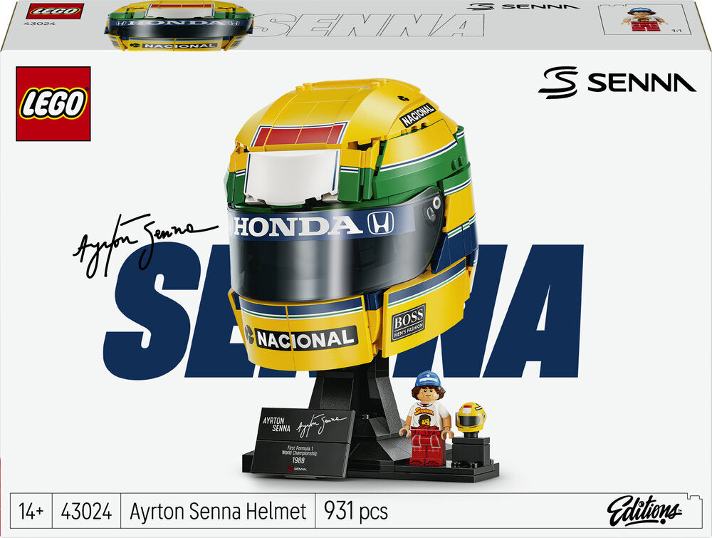 LEGO Editions Formula 1 43024 Ayrton Senna-hjelm